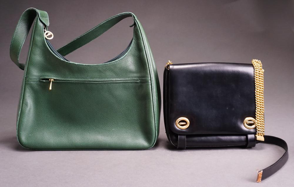 FERRAGAMO LEATHER SHOULDER BAG