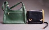 FERRAGAMO LEATHER SHOULDER BAG