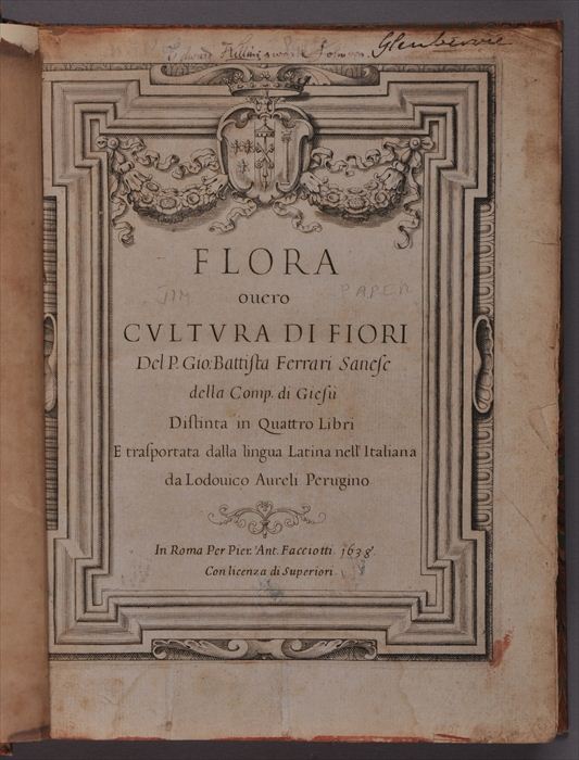 FERRARI GIOVANNI BATTISTA. "FLORA