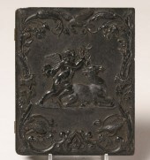 Ferrotype in gutta percha case