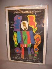 Festive Philadelphia Poster