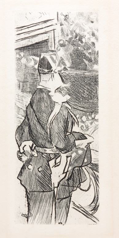 "FETE CHAMPETRE" ETCHING, JACQUES