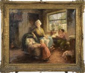 F.G. GRUST DUTCH OIL ON CANVAS