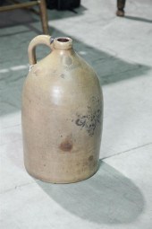 F.H. COWDEN STONEWARE JUG. Imp