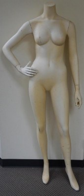 FIBERGLASS MANNEQUIN, H APPROX