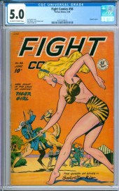 FICTION HOUSE FIGHT COMICS #56