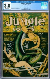 FICTION HOUSE JUNGLE COMICS #4