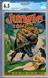 FICTION HOUSE JUNGLE COMICS #8