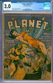 FICTION HOUSE PLANET COMICS #1