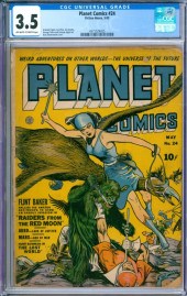 FICTION HOUSE PLANET COMICS #2