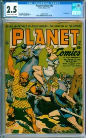FICTION HOUSE PLANET COMICS #2