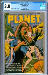 FICTION HOUSE PLANET COMICS #3