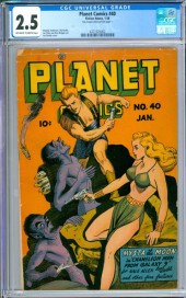 FICTION HOUSE PLANET COMICS #4