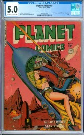 FICTION HOUSE PLANET COMICS #6