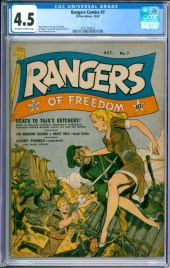FICTION HOUSE RANGERS COMICS #