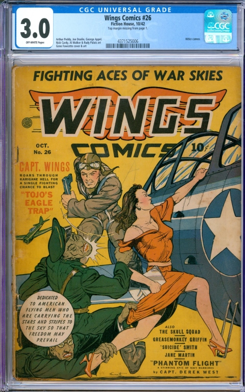 FICTION HOUSE WINGS COMICS #26