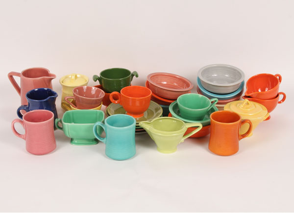 Fiesta Harlequin dinner dishware,