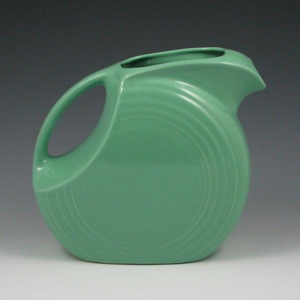 Fiesta large disc pitcher in Sea