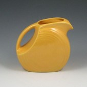 Fiesta small disc pitcher in o