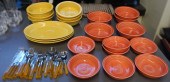 FIESTA YELLOW AND PERSIMMON 21