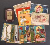 FIFTEEN ANTIQUE HALLOWEEN POST