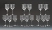 FIFTEEN BACCARAT "CAPRI" OPTIC