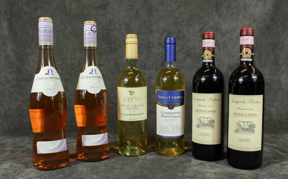 FIFTEEN BOTTLES OF EUROPEAN & SOUTH