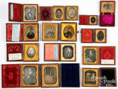 FIFTEEN DAGUERREOTYPE AND TIN