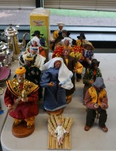 FIFTEEN FRENCH POTTERY AND CLO