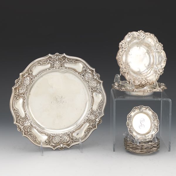 FIFTEEN GORHAM STERLING SILVER