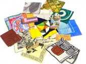 Fifteen ladies scarves includi