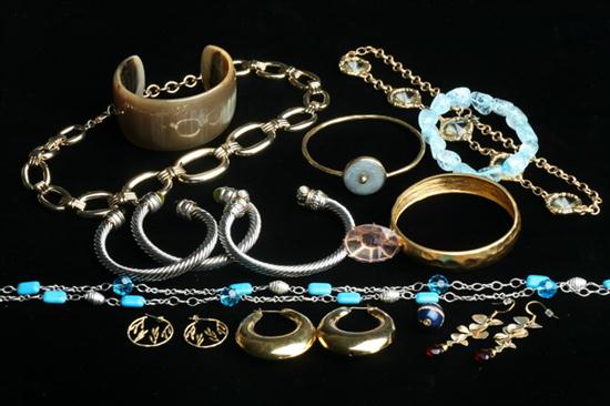 FIFTEEN PIECES ASSORTED COSTUME