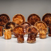 Fifteen Rockingham Pitchers an