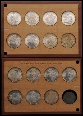 Fifteen U.S. Silver Dollars in