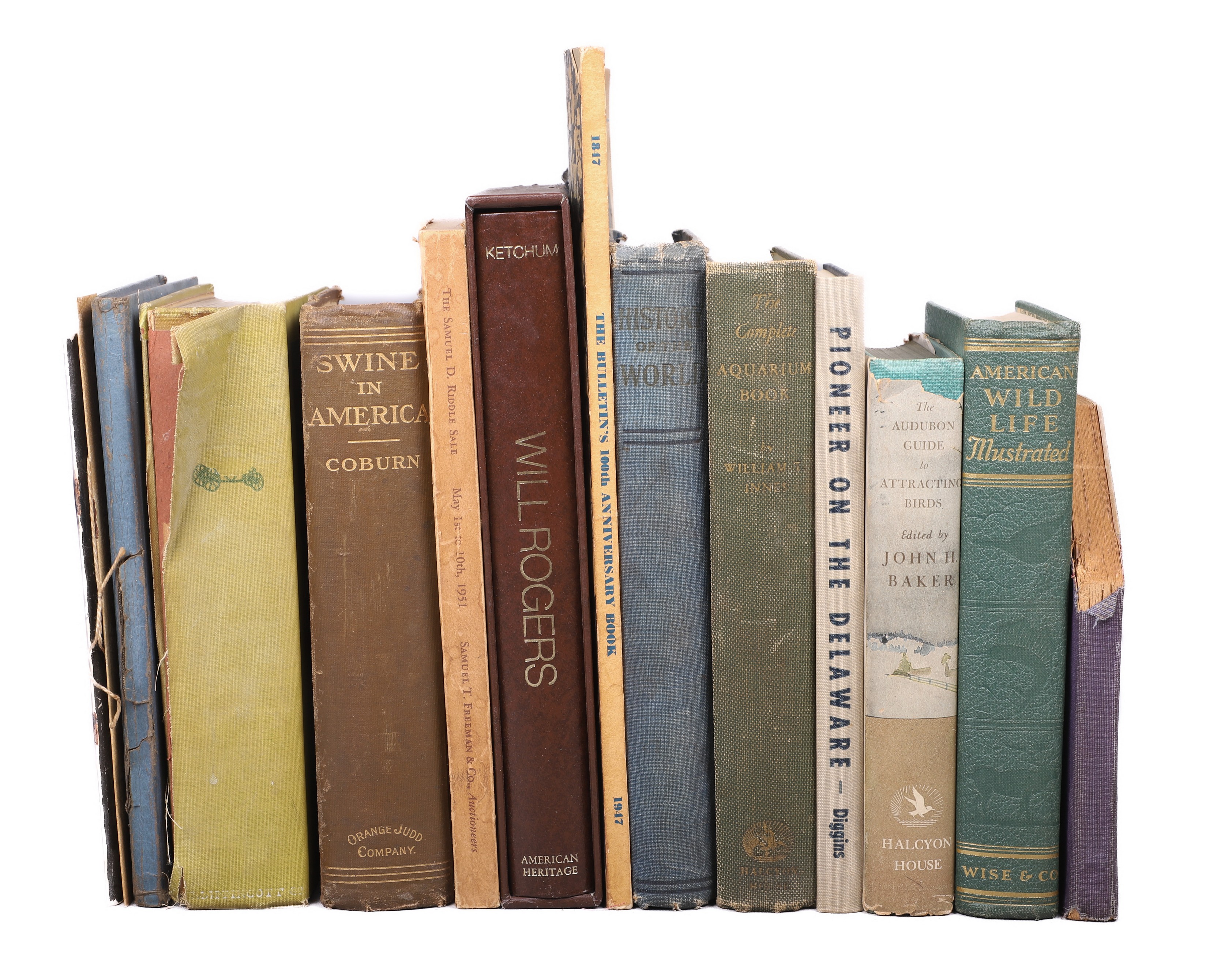 Fifteen various 20th century