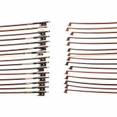 FIFTEEN VIOLIN BOWS various mo