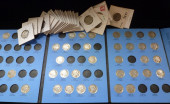 FIFTY-FIVE BUFFALO NICKELS IN