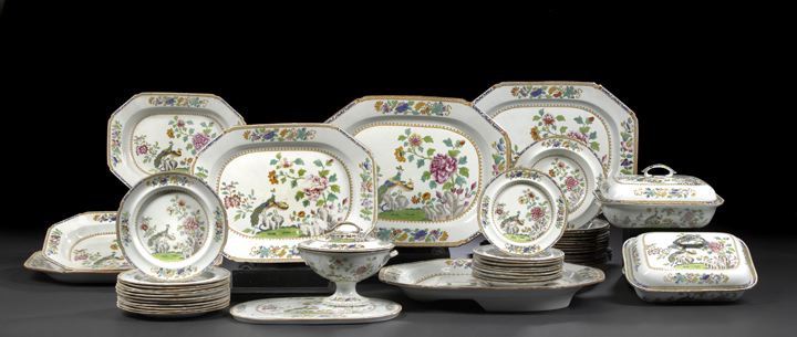 Fifty-Four-Piece Spode Ironstone