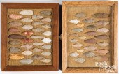 FIFTY-FOUR PREHISTORIC QUARTZI