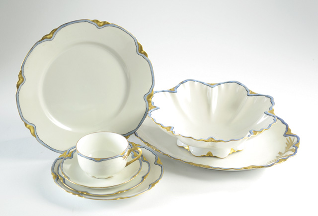 FIFTY-NINE PIECE BAVARIAN FINE