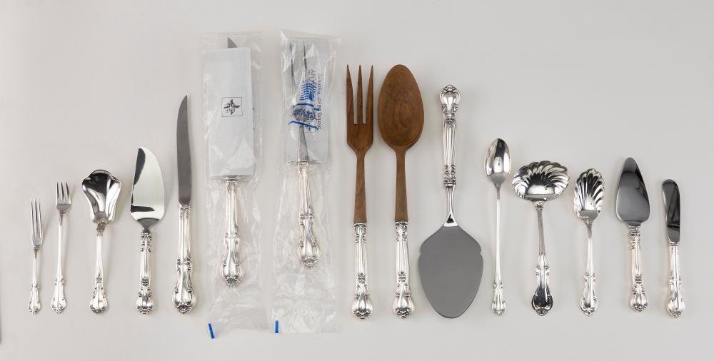 FIFTY-NINE PIECES OF STERLING