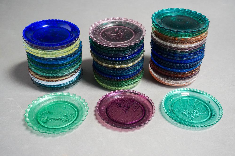FIFTY-ONE VARIED-COLOR PRESSED