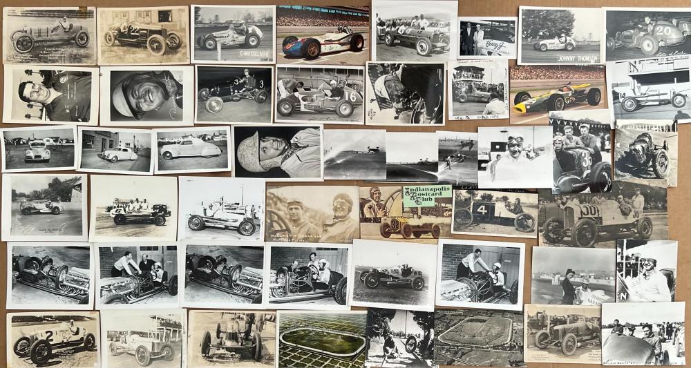 FIFTY POSTCARD AND SMALL PHOTO