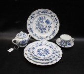 FIFTY-THREE PIECE BLUE DANUBE