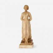 FIGURAL ALABASTER LAMP (NO HAR