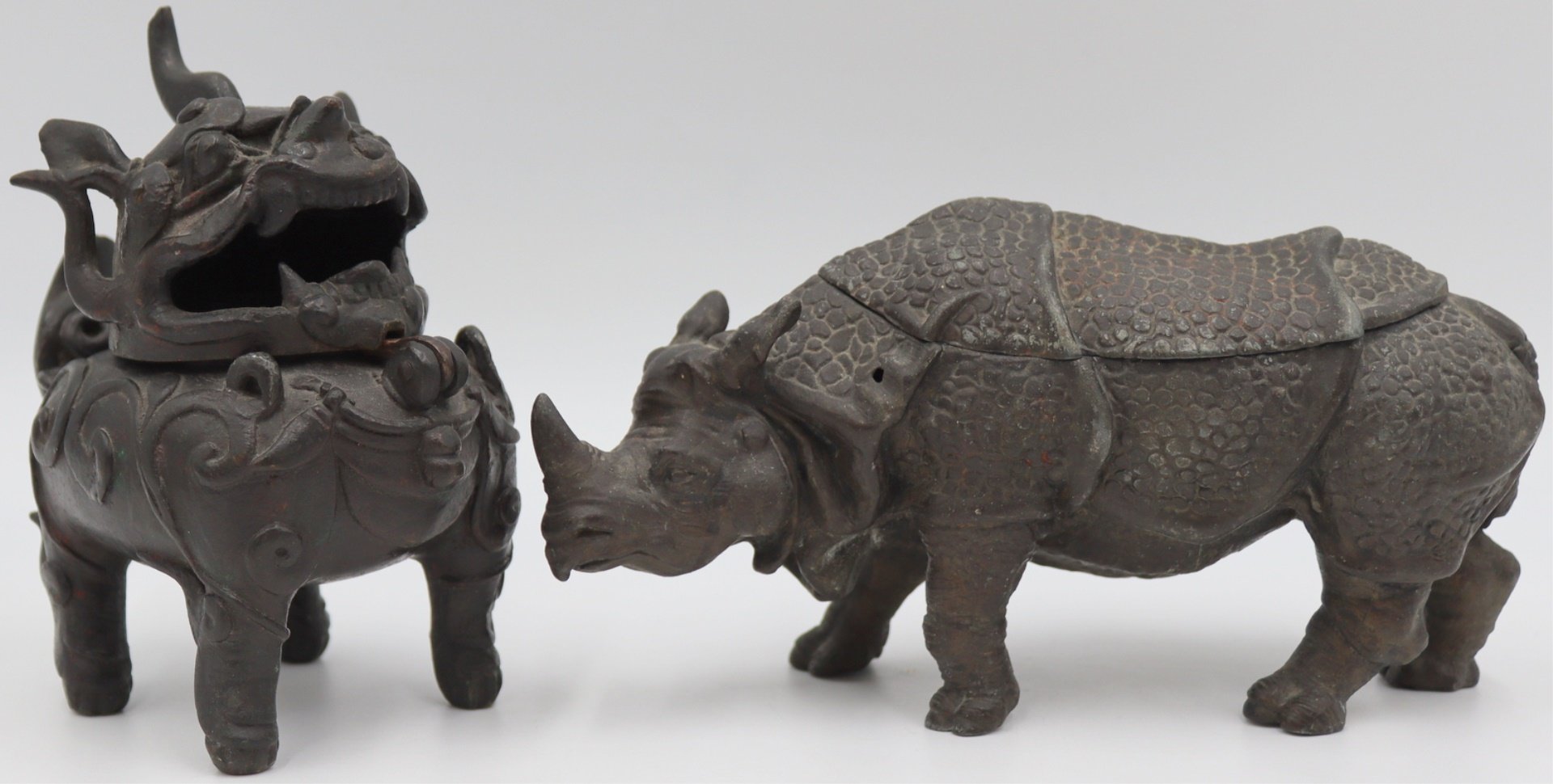 FIGURAL ANIMAL GROUPING. Includes a