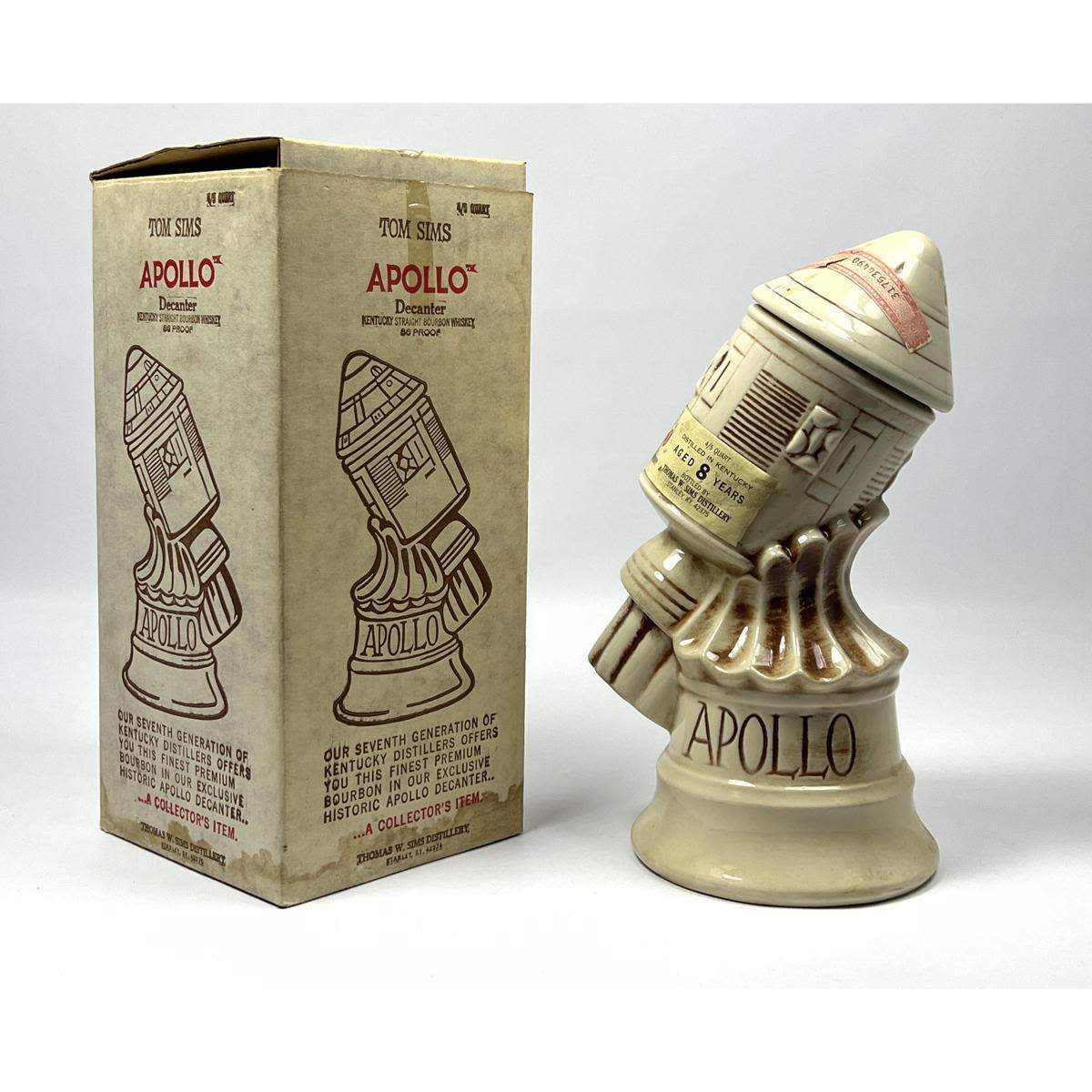 Figural APOLLO Space Rocket