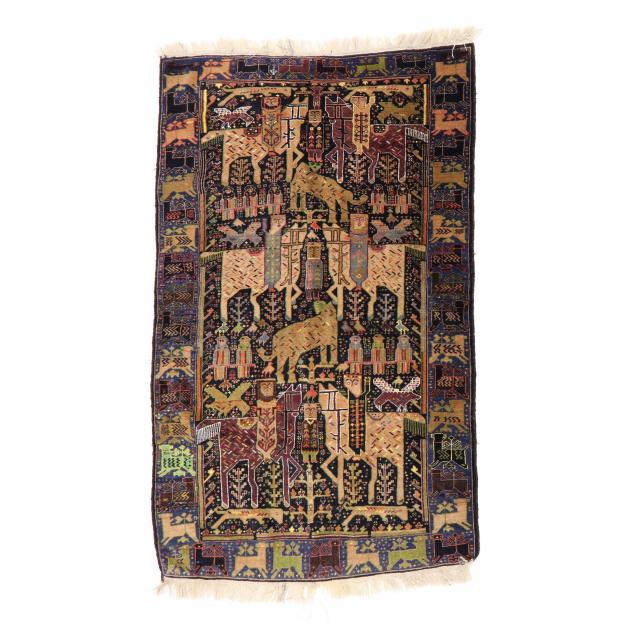 FIGURAL AREA RUG 