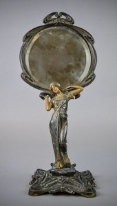 FIGURAL ART NOUVEAU DRESSING M