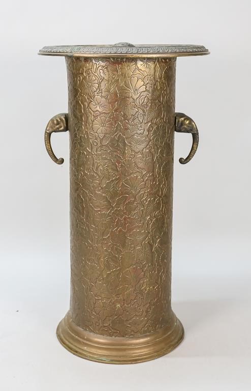 FIGURAL BRASS STANDBrass figural